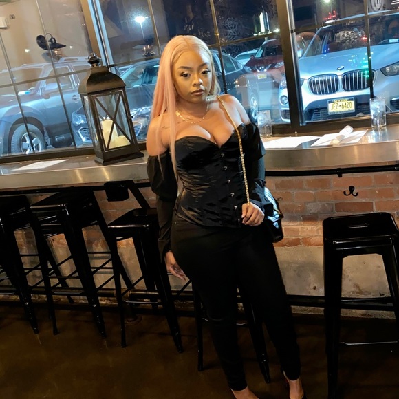 Tops - Black Corset Top